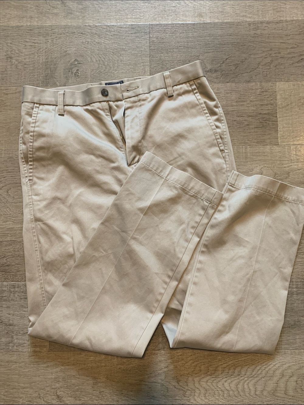 Men's Classic Khaki Pants - Neutral Beige